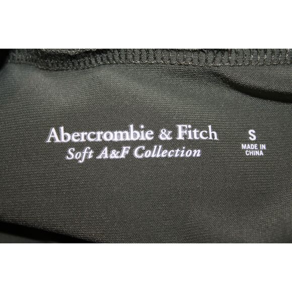 Womens Abercrombie & Fitch Soft A&F Olive Green Cutout Long Sleeve Bodysuit Sz S - Picture 3 of 6